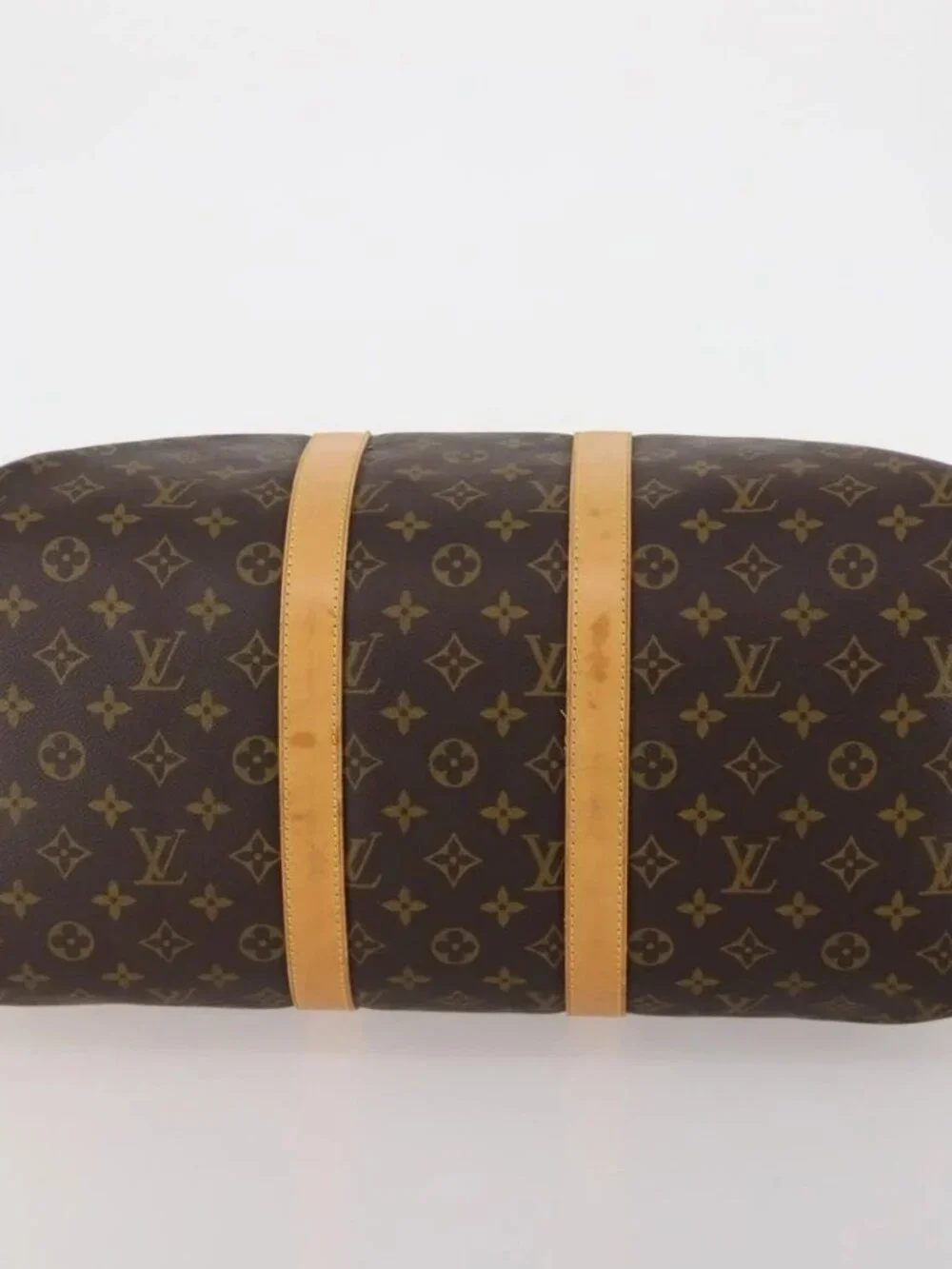 LOUIS VUITTON Monogram Keepall Bandouliere 45 Boston Bag M41418 LV Auth 187418A